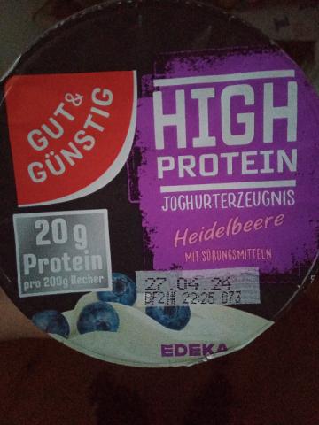 high protein Joghurt, Heidelbeere by Tokki | Uploaded by: Tokki