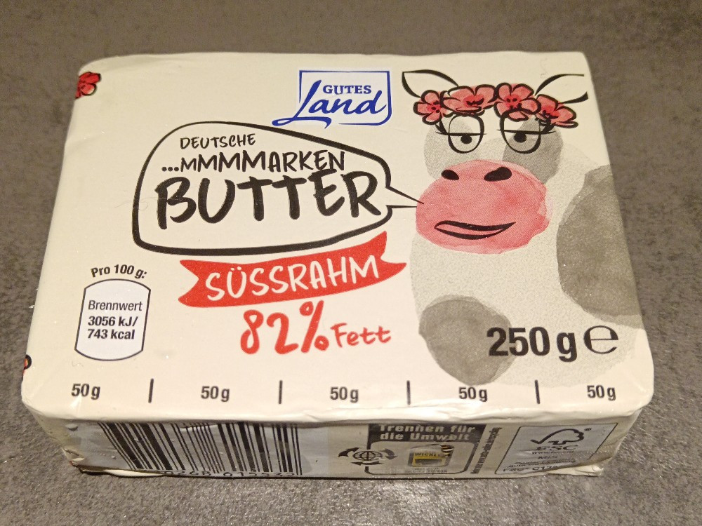 Gutes Land Butter Süßrahm, 82% Fett von Metzgermädel | Hochgeladen von: Metzgermädel