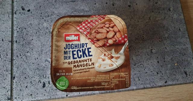 Joghurt mit der  Ecke, (Gebrannte Mandel) | Hochgeladen von: Anonyme