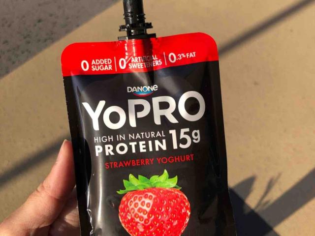 yopro yoghurt, strawberry by loohra | Uploaded by: loohra