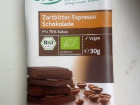 EnerBio Zartbitterschokolade, Zartbitter-Espresso | Hochgeladen von: lgnt