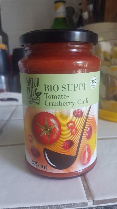 NaturGut Bio Suppe Tomate-Cranberry-Chili von Bine Grahn | Hochgeladen von: Bine Grahn