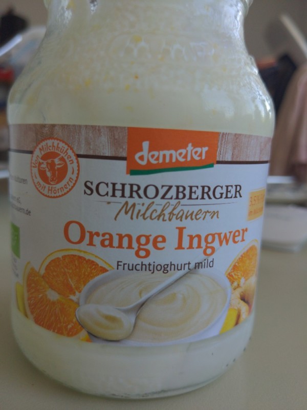 Fruchtjoghurt Orange Ingwer, Joghurt 3,5% Fett von tare85 | Hochgeladen von: tare85