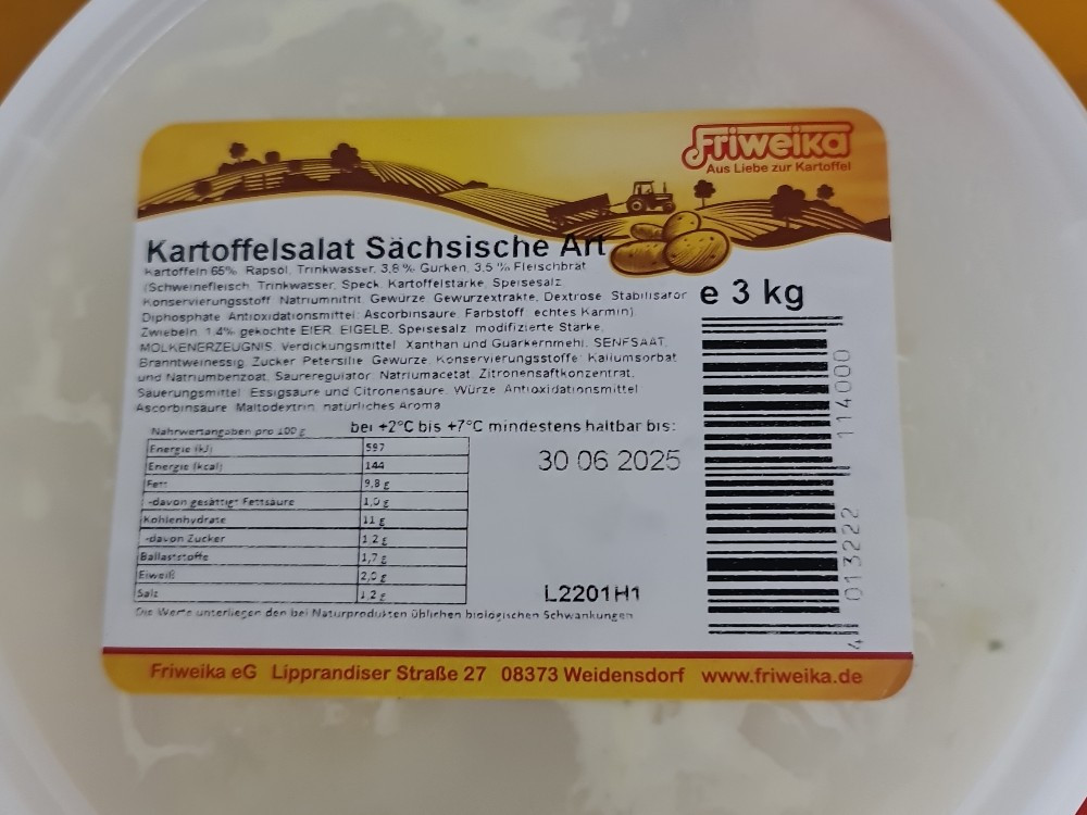 Kartoffelsalat, Sächsische Art von DaPhyl | Hochgeladen von: DaPhyl Kartoffelsalat, Sächsische Art von DaPhyl | Hochgeladen von: DaPhyl