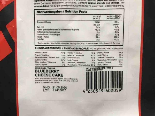 ISO-WHEY Blueberry cheese cake  von billbahu335 | Hochgeladen von: billbahu335