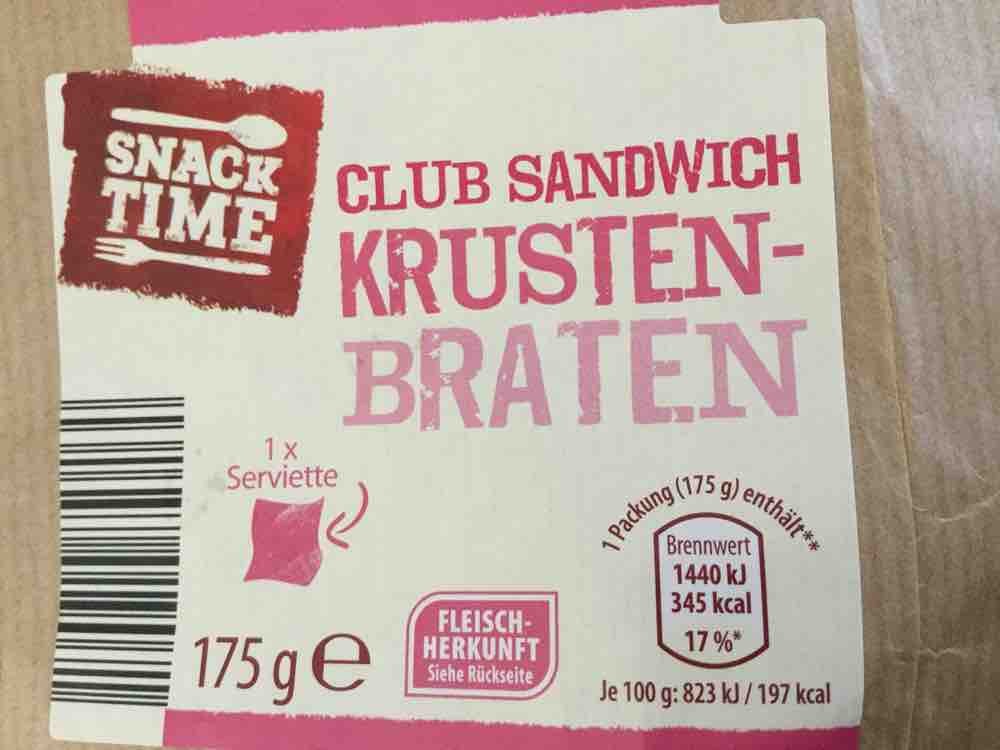 Club Sandwich Krustenbraten von Ms Brown | Hochgeladen von: Ms Brown