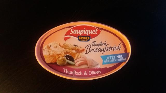 Thunfisch Brotaufstrich (Saupiquet), Thunfisch & Oliven | Hochgeladen von: ja.krab