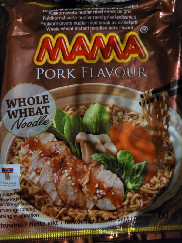Mama Pork Flavour, mit Vollkornnudeln von jojina | Hochgeladen von: jojina