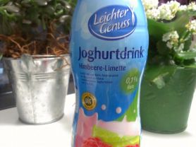 Leichter Genuss Joghurtdrink Himbeere Limette Kalorien Trinkjoghurt Fddb