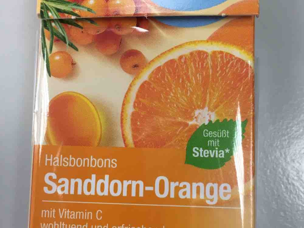 Halsbonbons Sanddorn-Orange von dizoe | Hochgeladen von: dizoe