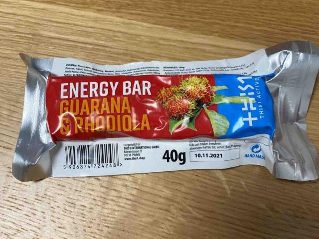 This1 Energy Bar  Guarana& Rhadiola von Larissaxxx | Hochgeladen von: Larissaxxx