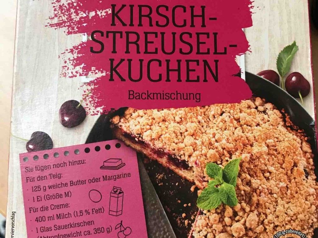 Backmischung  Kirsch Streusel von Specki1503 | Hochgeladen von: Specki1503