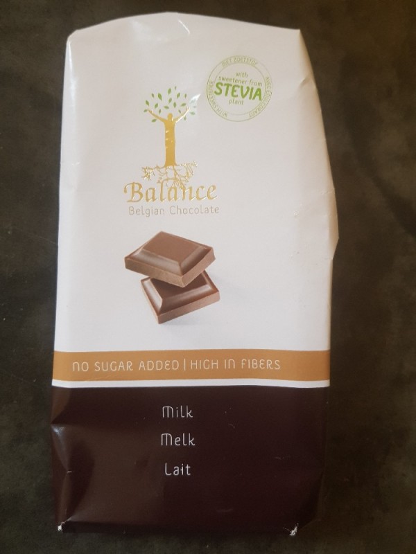 Balance Belgian Chocolate Milk, Mit Stevia von spiegelverkehrt | Hochgeladen von: spiegelverkehrt