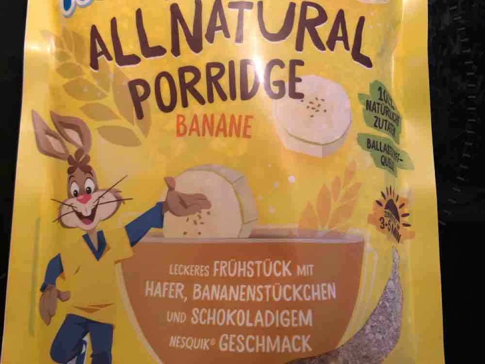 Nesquik Allnatural Porridge  Banane von Krissim93 | Hochgeladen von: Krissim93
