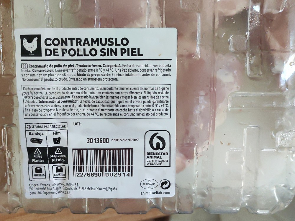 Contramuslo de Pollo, son Piel von cop | Hochgeladen von: cop Contramuslo de Pollo, son Piel von cop | Hochgeladen von: cop