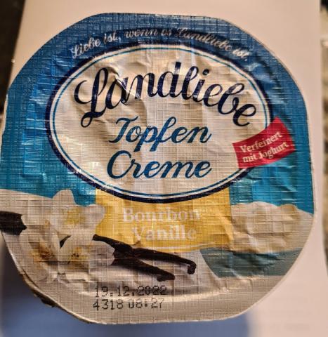 Landliebe Topfencreme, Bourbon Vanille | Hochgeladen von: Kautzinger