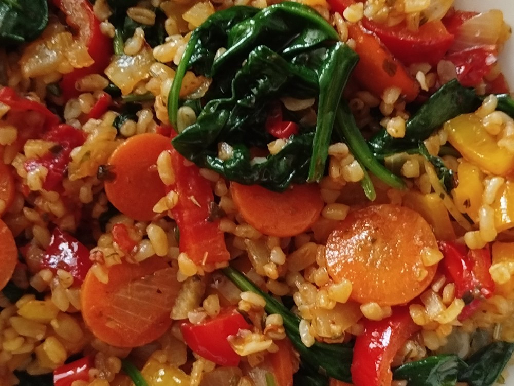 Bulgur mit Gemüse von Salzchips | Hochgeladen von: Salzchips Bulgur mit Gemüse von Salzchips | Hochgeladen von: Salzchips