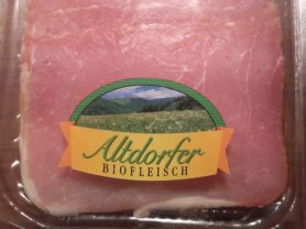 Altdorfer Bio Lachsfleisch, roh geräuchert | Hochgeladen von: subtrahine