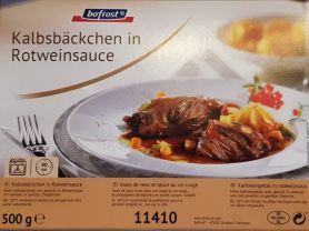 Kalbsbäckchen in Rotweinsauce (Bofrost) | Hochgeladen von: sprity