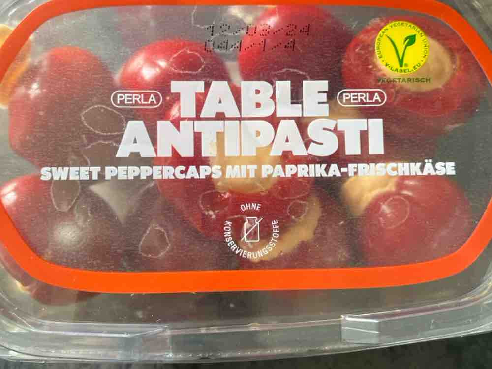 Table Antipasti, Sweet Peppercaps mit Paprika Frischkäse von kit | Hochgeladen von: kittydaniels