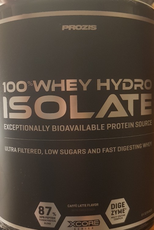 100% Whey Hydro Isolate, Caffé Latte Flavor von Mikey93 | Hochgeladen von: Mikey93