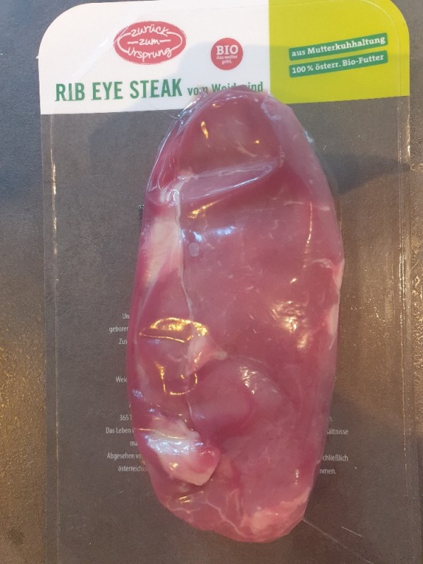 Rib Eye Steak vom Weiderind - Beiried (Hofer), Rindfleisch von a | Hochgeladen von: anna.s824
