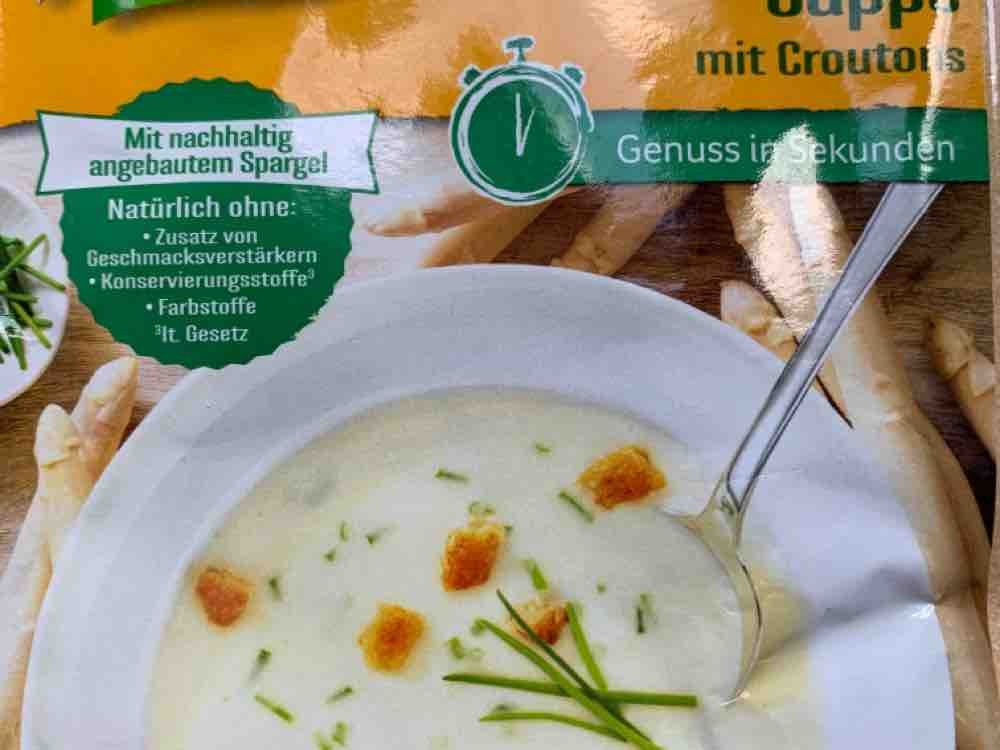 Spargelcreme Suppe mit Croutons von Wald4tler | Hochgeladen von: Wald4tler