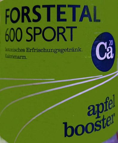 FORSTETAL 600 SPORT, apfel booster | Hochgeladen von: Christian13