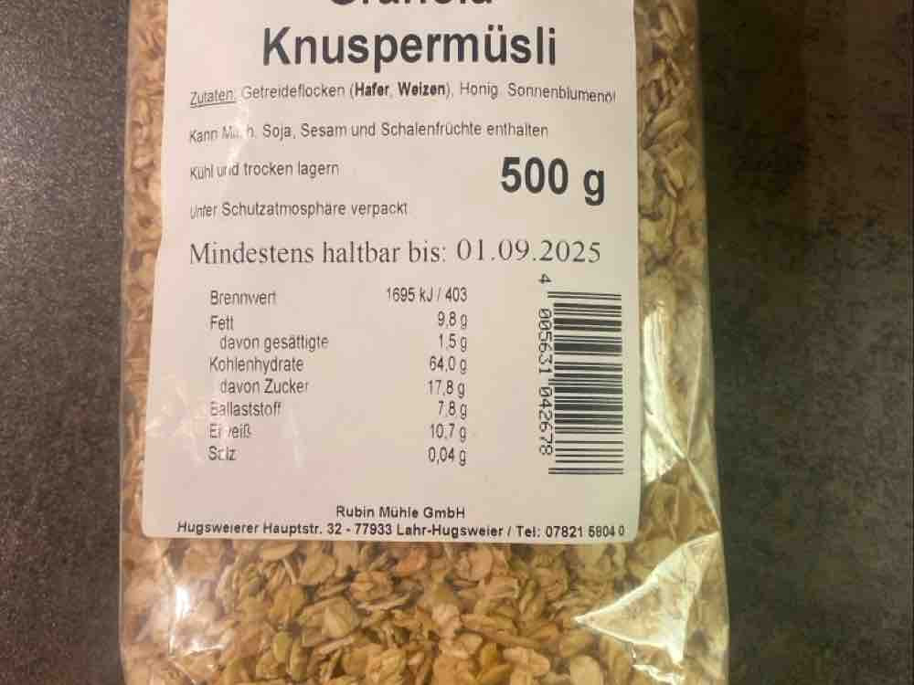 Granola Knuspermüsli von lucaseckh | Hochgeladen von: lucaseckh Granola Knuspermüsli von lucaseckh | Hochgeladen von: lucaseckh