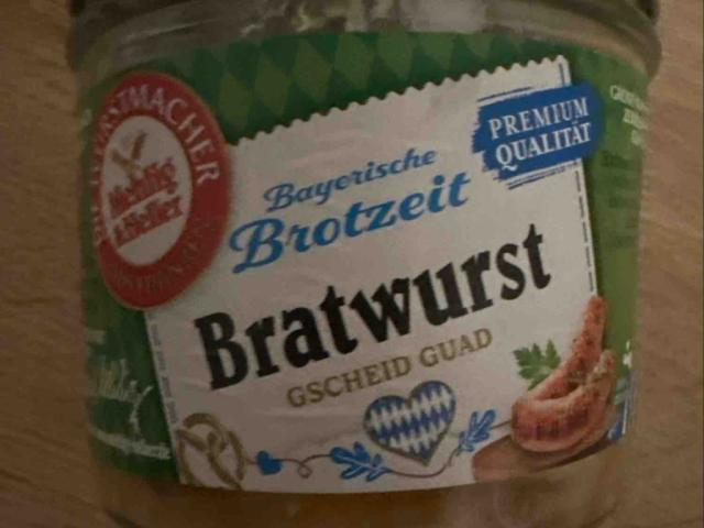 Bratwurst, bayrische Brotzeit von Alex Winkler | Hochgeladen von: Alex Winkler