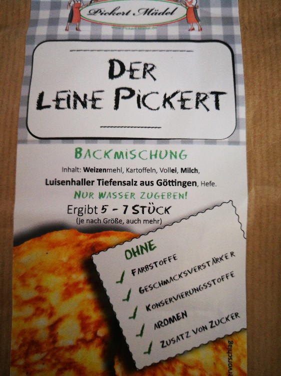 Leine Pickert von Neina | Hochgeladen von: Neina