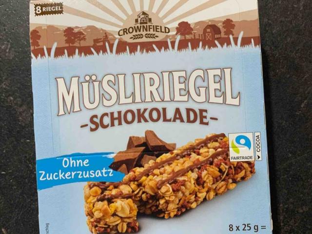 Müsliriegel ?Ohne Zuckerzusatz?, Schokolade von marenha | Hochgeladen von: marenha