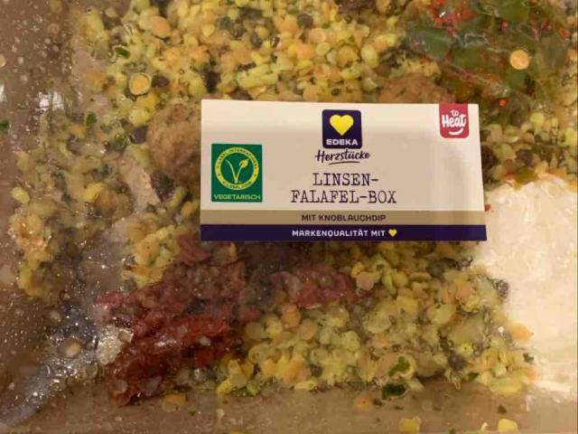 Linsen Falafel Box, mit Knoblauchdip von CoZe | Hochgeladen von: CoZe