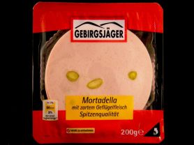 Gebirsjäger, Geflügel Mortadella Spitzenqualit&aum | Hochgeladen von: Samson1964