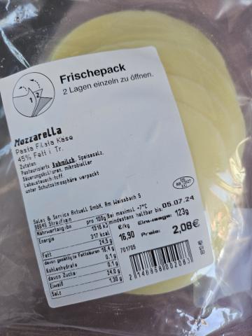 Mozarella  mild, Frischepack von Poucha | Hochgeladen von: Poucha