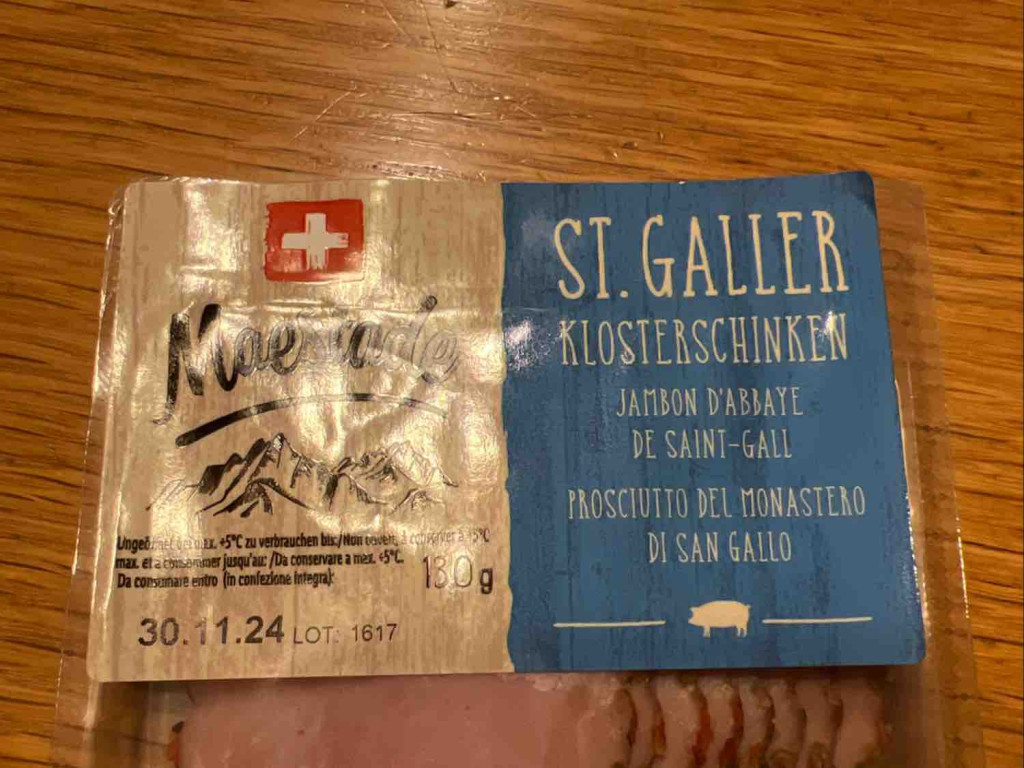 St. Galler Klosterschinken von Rino220798 | Hochgeladen von: Rino220798