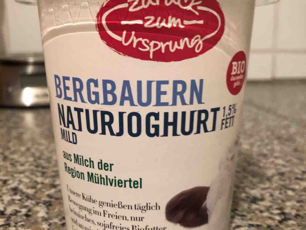 Bergbauern Naturjoghurt, 1,5 % Fett von brigittezweng226 | Hochgeladen von: brigittezweng226