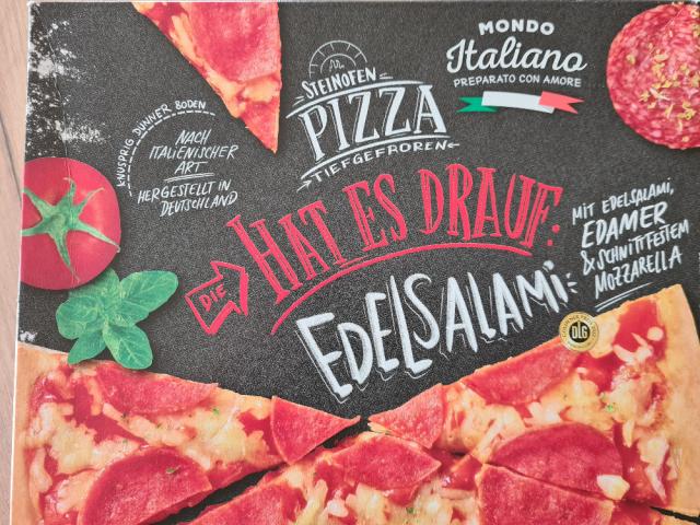 Pizza Edelsalami, (1 Pizza = 350g) von Luebber | Hochgeladen von: Luebber