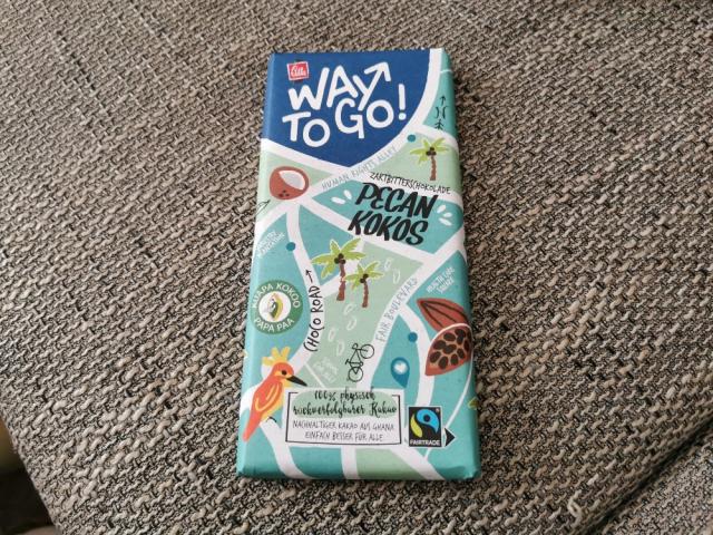 Way To Go! Zartbitterschokolade, Pecan Kokos von annakare2 | Hochgeladen von: annakare2