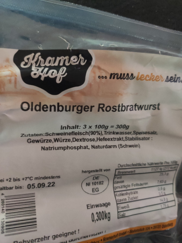 Oldenburger Rostbratwurst von h1bast | Hochgeladen von: h1bast