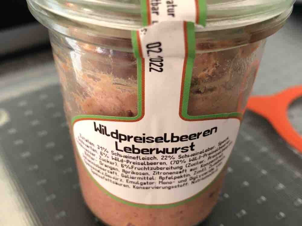 Wildpreisselbeeren Leberwurst von BrueckeVomKwai | Hochgeladen von: BrueckeVomKwai