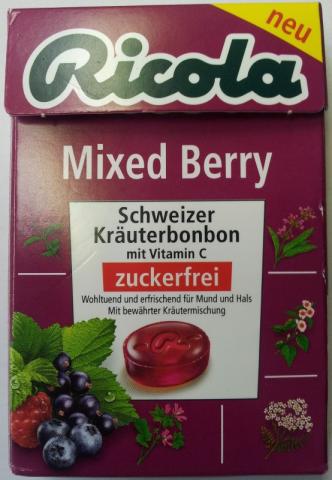 Schweizer Kräuterbonbon, zuckerfrei, Mixed Berry | Hochgeladen von: RuedigerWemhoener