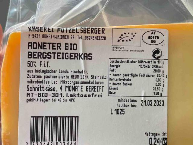 Adneter Bio Bergsteigerkäse von BiancaSeidl | Hochgeladen von: BiancaSeidl