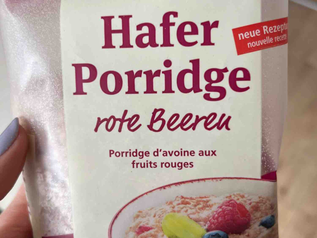 Hafer Porridge Rote Beeren von pascallii | Hochgeladen von: pascallii