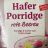 Hafer Porridge Rote Beeren von pascallii | Hochgeladen von: pascallii