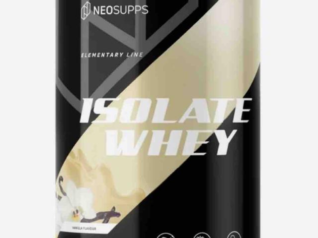 NEOSUPPS ISOLATE WHEY: Vanillla Flavour von Wuffel | Hochgeladen von: Wuffel