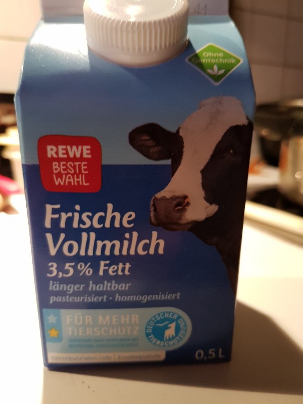 Frische Vollmilch, 3,5% Fett von aCharmedOne | Hochgeladen von: aCharmedOne