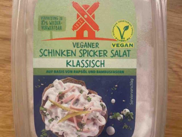Veganer Schinken Spicker Salat Klassisch, auf Basis von Rapsöl u | Uploaded by: skral