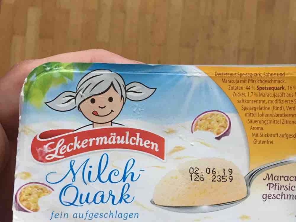 Frischli, Leckermäulchen Joghurt-Creme, Pfirsich-Maracuja Kalorien ...