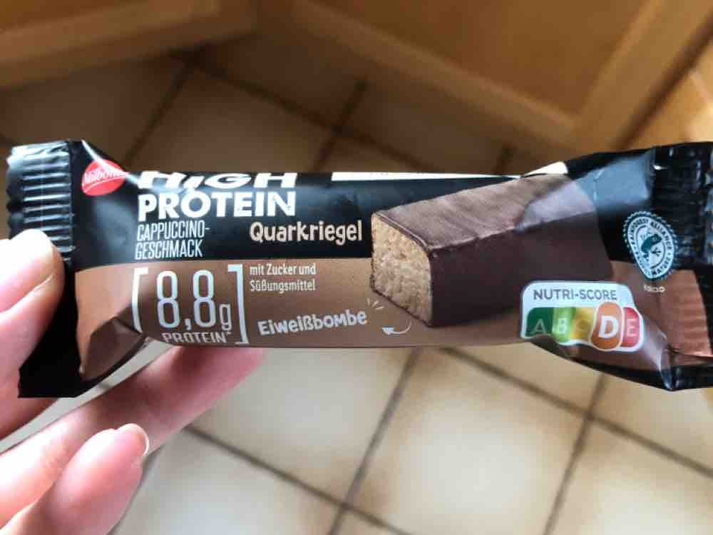 High Protein Quark Riegel  Cappuccino Geschmack von PeanutButter | Hochgeladen von: PeanutButterAndNutella